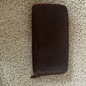 Burgundy Gerard Darel wallet